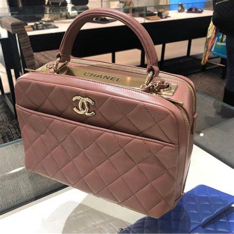 chanel trendy bowling bag|chanel bowling bag pink.